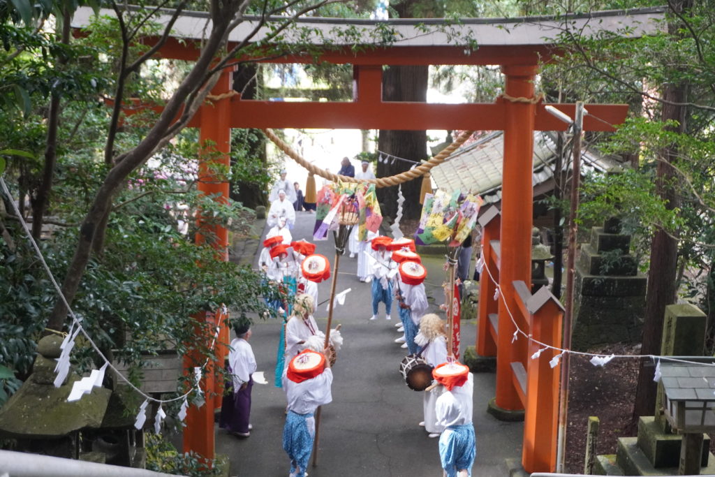 祇園神社のおくんちの写真